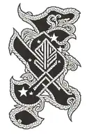 u.s. army master sergeant rank patch tattoo design idea