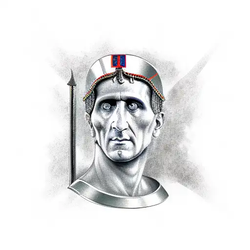 veni vidi vici Julius Caesar  tattoo design idea