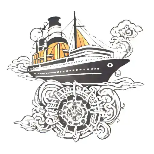 cruise ship, Europe, 40th birthday,  tattoo design idea