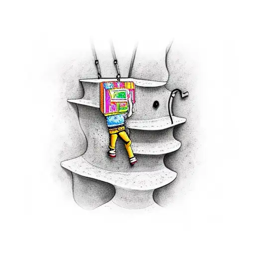 Life's just a fucking trap If you climb in, you're on your own. Life's just a fucking trap You are his favorite toy. tattoo design idea