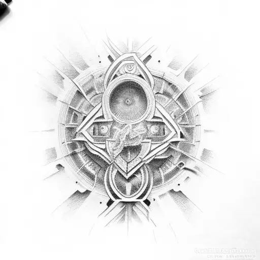 quis ut deus tattoo design idea