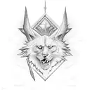 St Micheal Wing tattoo design idea