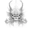 St Micheal Wing tattoo design idea