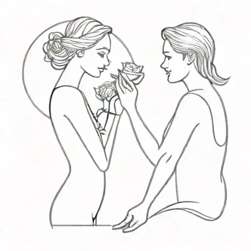 couples matching tattoo design tattoo design idea