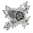 couples tattoo tattoo design idea