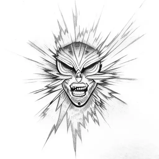 Lightning Bolt tattoo design idea