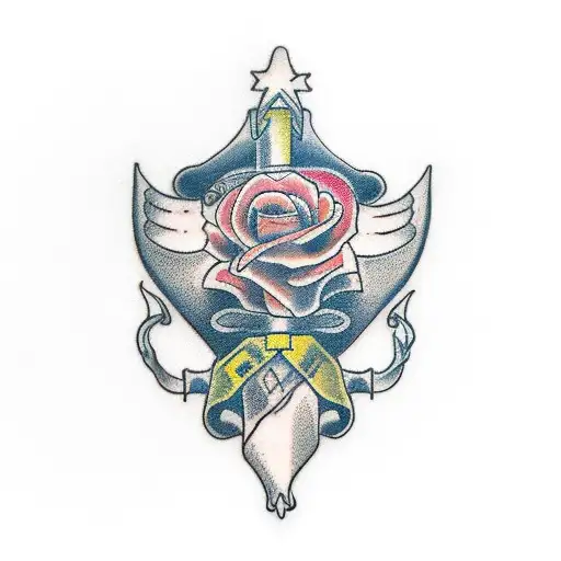 hand grabbing throat tattoo design idea