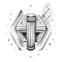 Combine Mjolnir and Thor tattoo design idea