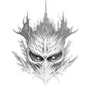 bloodborne game tattoo design idea