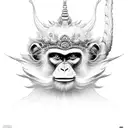 Monkey King tattoo design idea