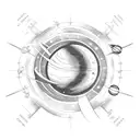 solar system tattoo design idea