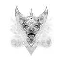 aztec collar  tattoo design idea