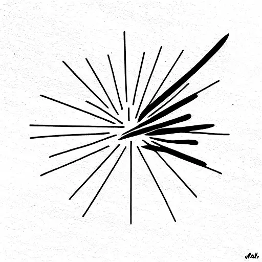 dust in the wind tattoo design idea