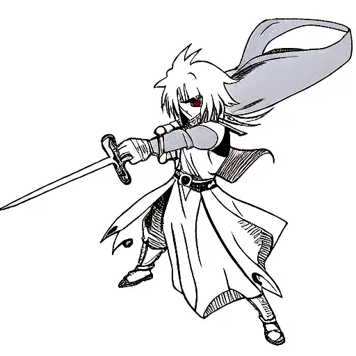 Evil Eye, sword tattoo design idea