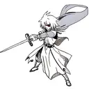 Evil Eye, sword tattoo design idea