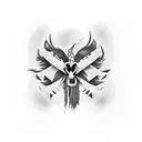 korn band tattoo design idea