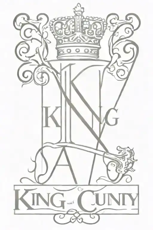 For King and Country Music Logo Priceless tattoo design idea