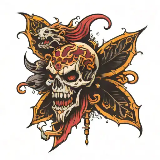 greed foream  tattoo design idea