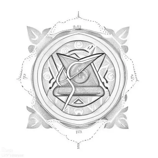 Gloria name on sewing machine tattoo design idea