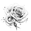 sewing machine, roses , bible , 03july  tattoo design idea