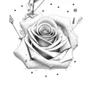 sewing machine, roses , bible , 03july  tattoo design idea