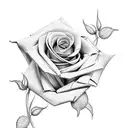 sewing machine, roses , bible , 03july  tattoo design idea