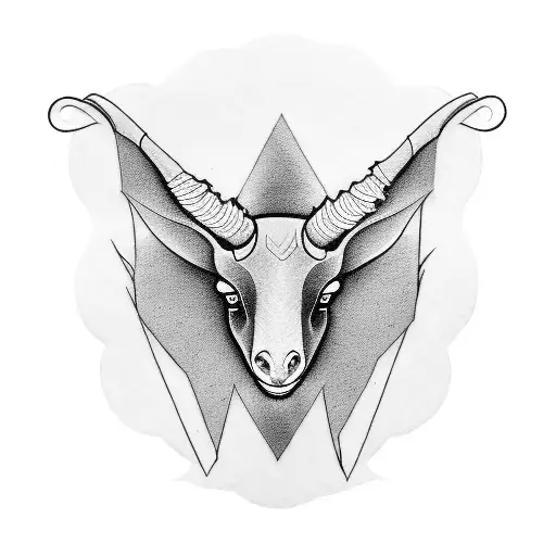 black phillip tattoo design idea