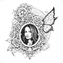 Alice in chains we die young tattoo design idea