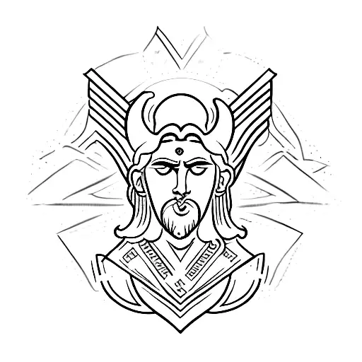 Kairos, greek god of opportunity  tattoo design idea