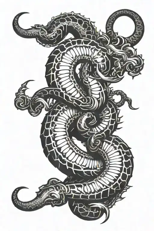 aries scorpio and gemini sign tattoo design idea
