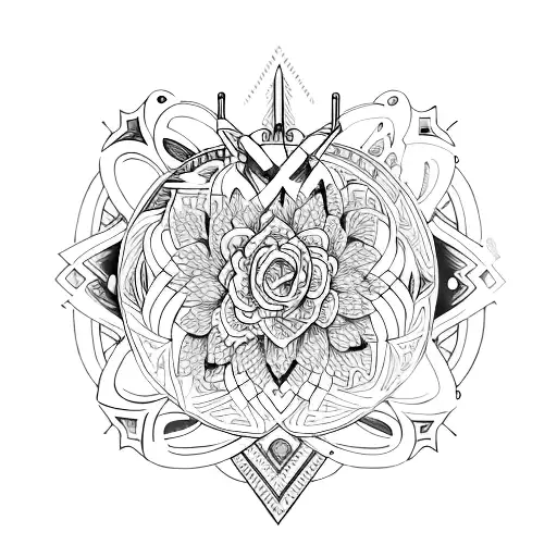mana tattoo design idea