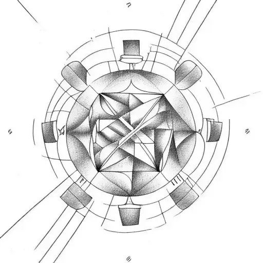 Light bulb tattoo design idea