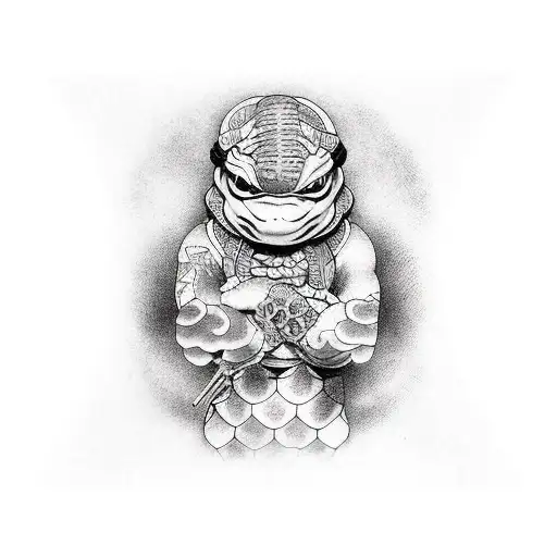 Donatello from Turtles tattoo design idea