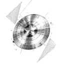 captain america broken shield tattoo design idea