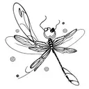 Dragonfly tattoo design idea