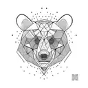 Bear tattoo design idea