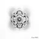 andrew tate tattoo design idea