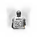 kobe bryant bucket tattoo design idea