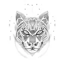 Panther tattoo design idea