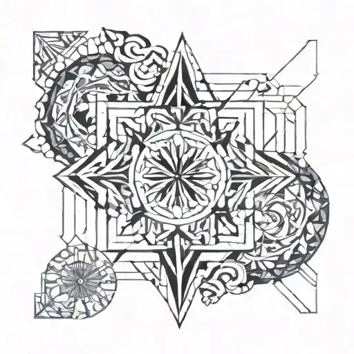 I want a tattoo that includes the word "sempiterno" in text, with a colorful image related to everlasting friendship tattoo design idea