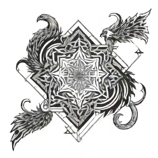 I want a tattoo that includes the word "sempiterno" in text, with an image related to everlasting friendship. tattoo design idea