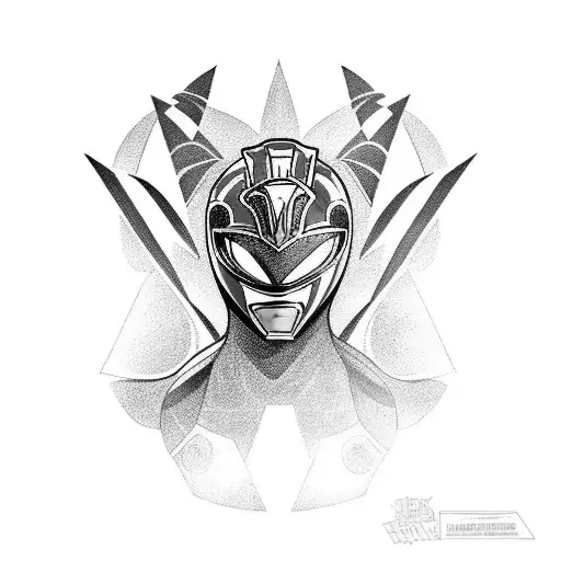 Power Rangers tattoo design idea