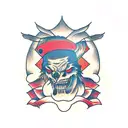 lobo  tattoo design idea