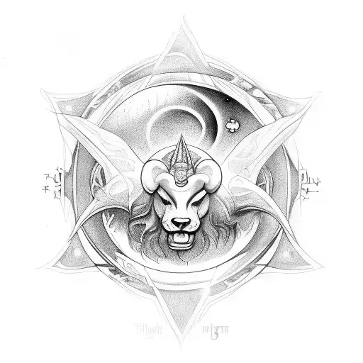 starsign tattoo. Virgo sun, taurus moon and leo rising tattoo design idea