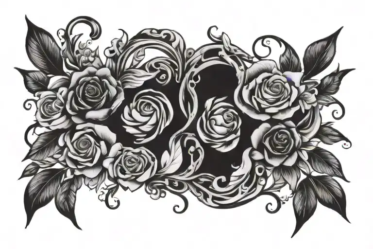 loved by few hated by many  tattoo design idea