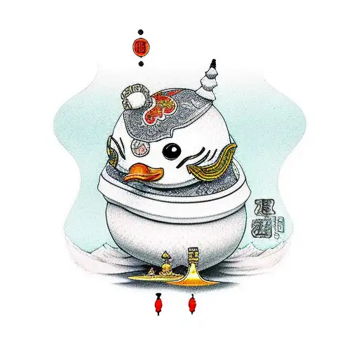 Rubber Duck tattoo design idea