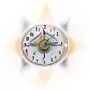 sand clock representing Life and death  tattoo design idea