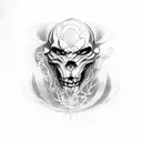 The Dark Mark tattoo design idea