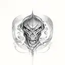 The Dark Mark tattoo design idea