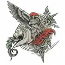 TATTOO FOR MY 2 KIDS THAT THEIR NAMES ARE LEONIDAS AND YIANNIS  tattoo design idea